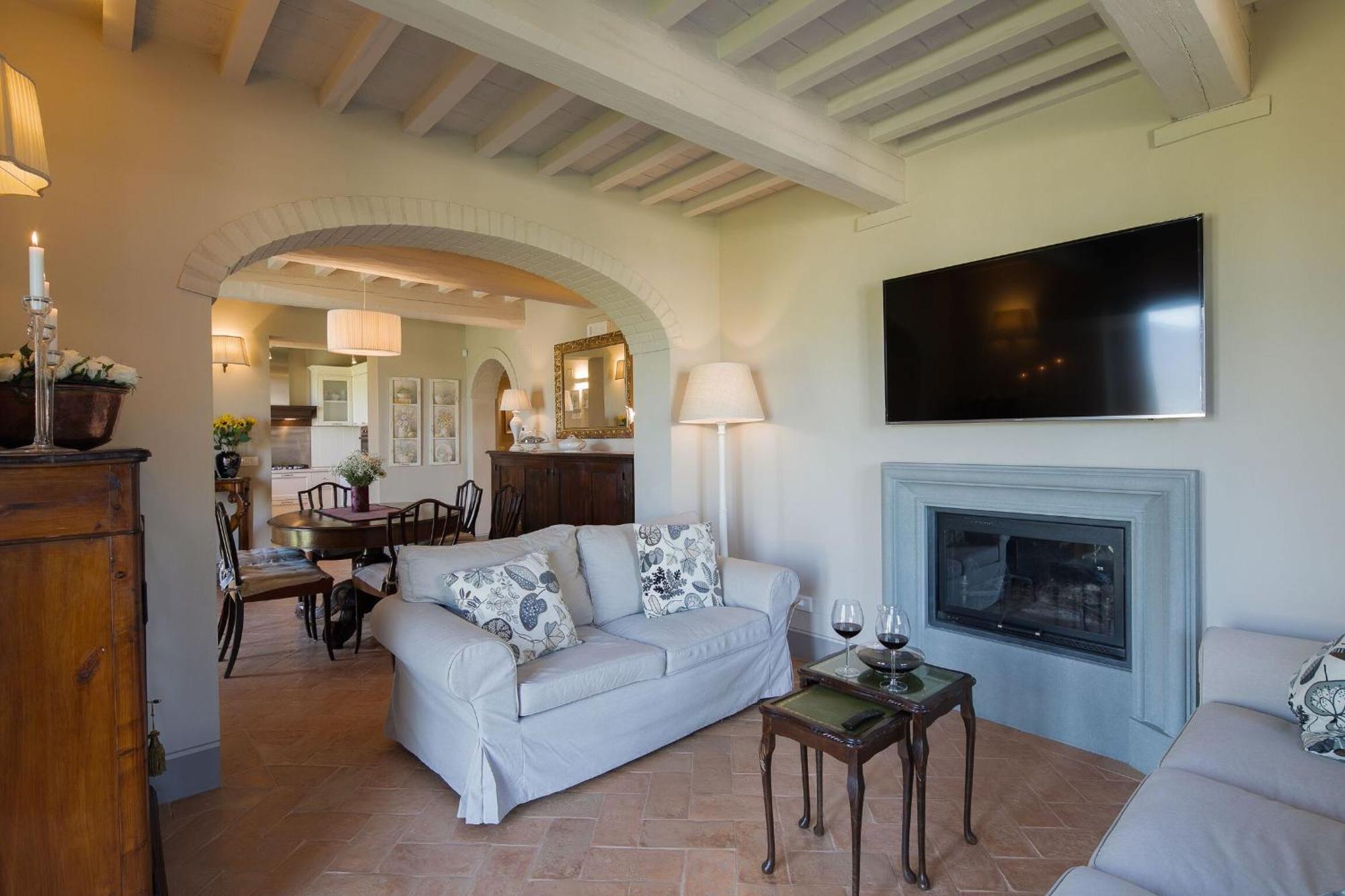 Villa Chiara Cortona Esterno foto