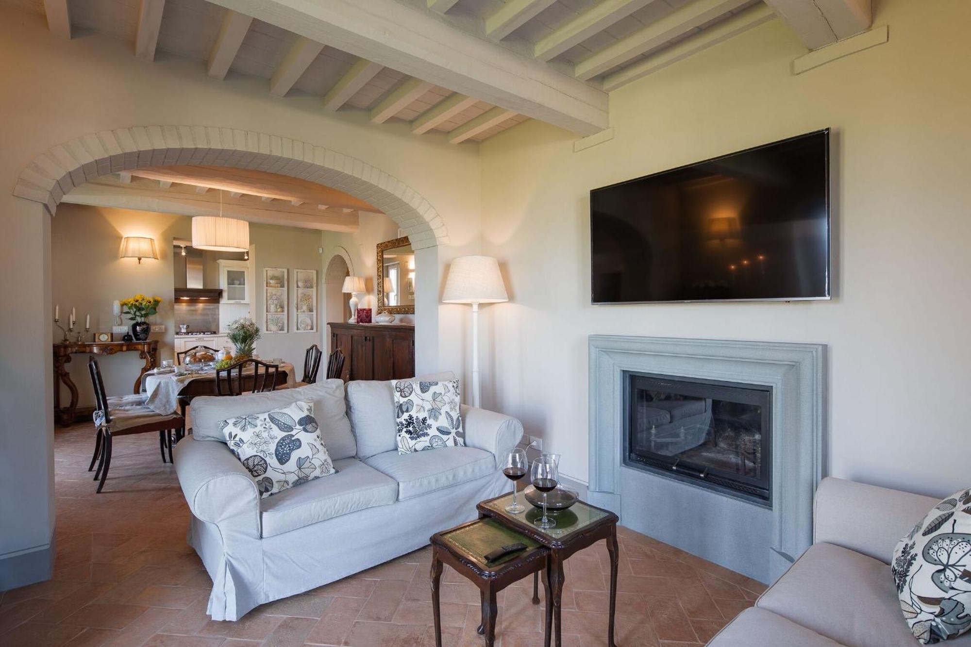 Villa Chiara Cortona Esterno foto