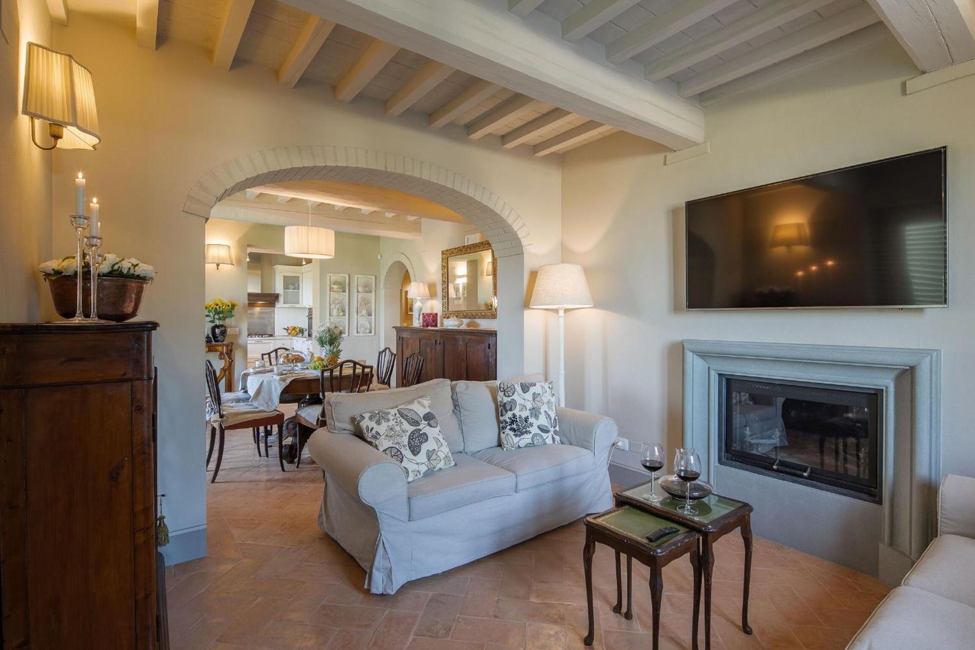 Villa Chiara Cortona Esterno foto
