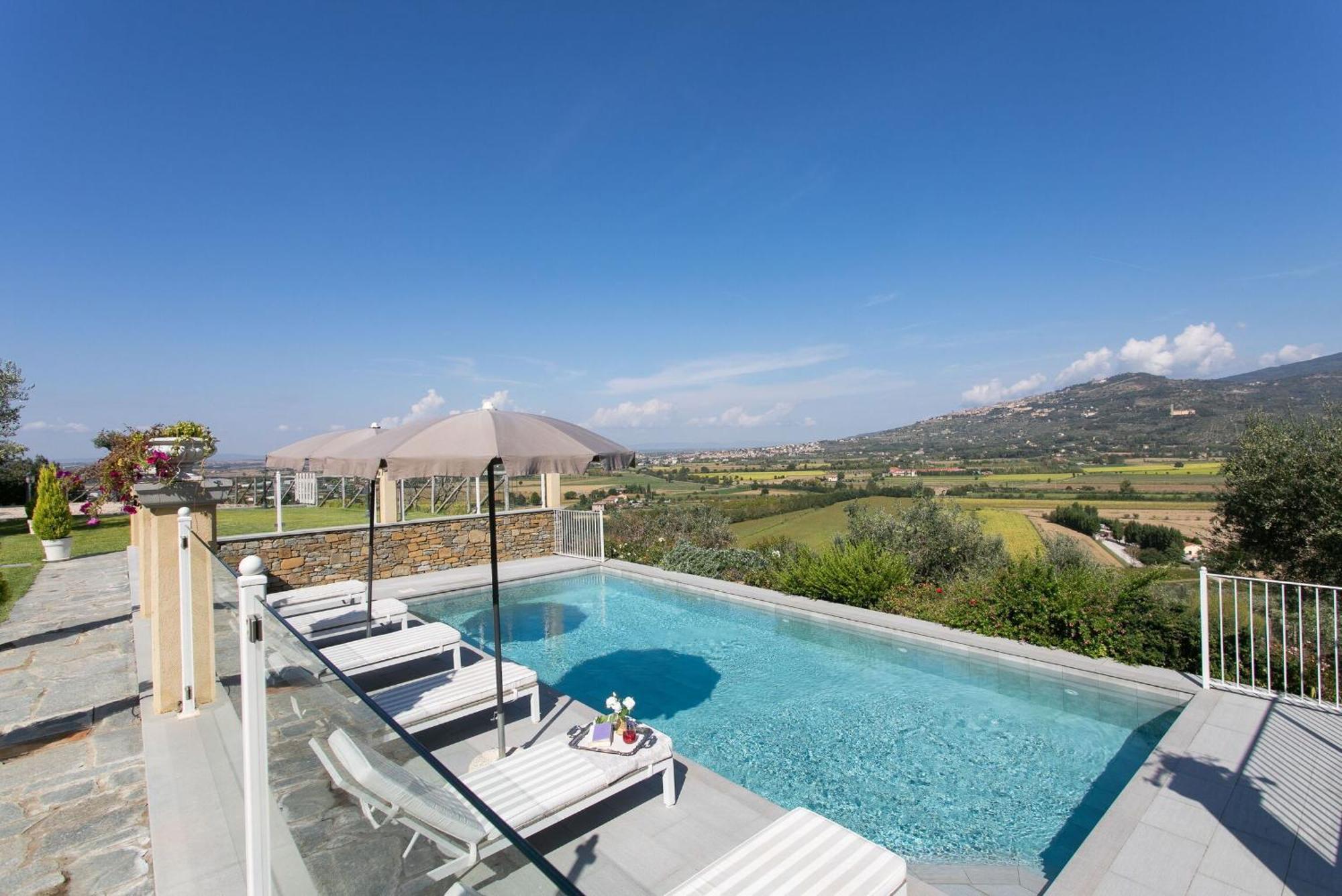 Villa Chiara Cortona Esterno foto