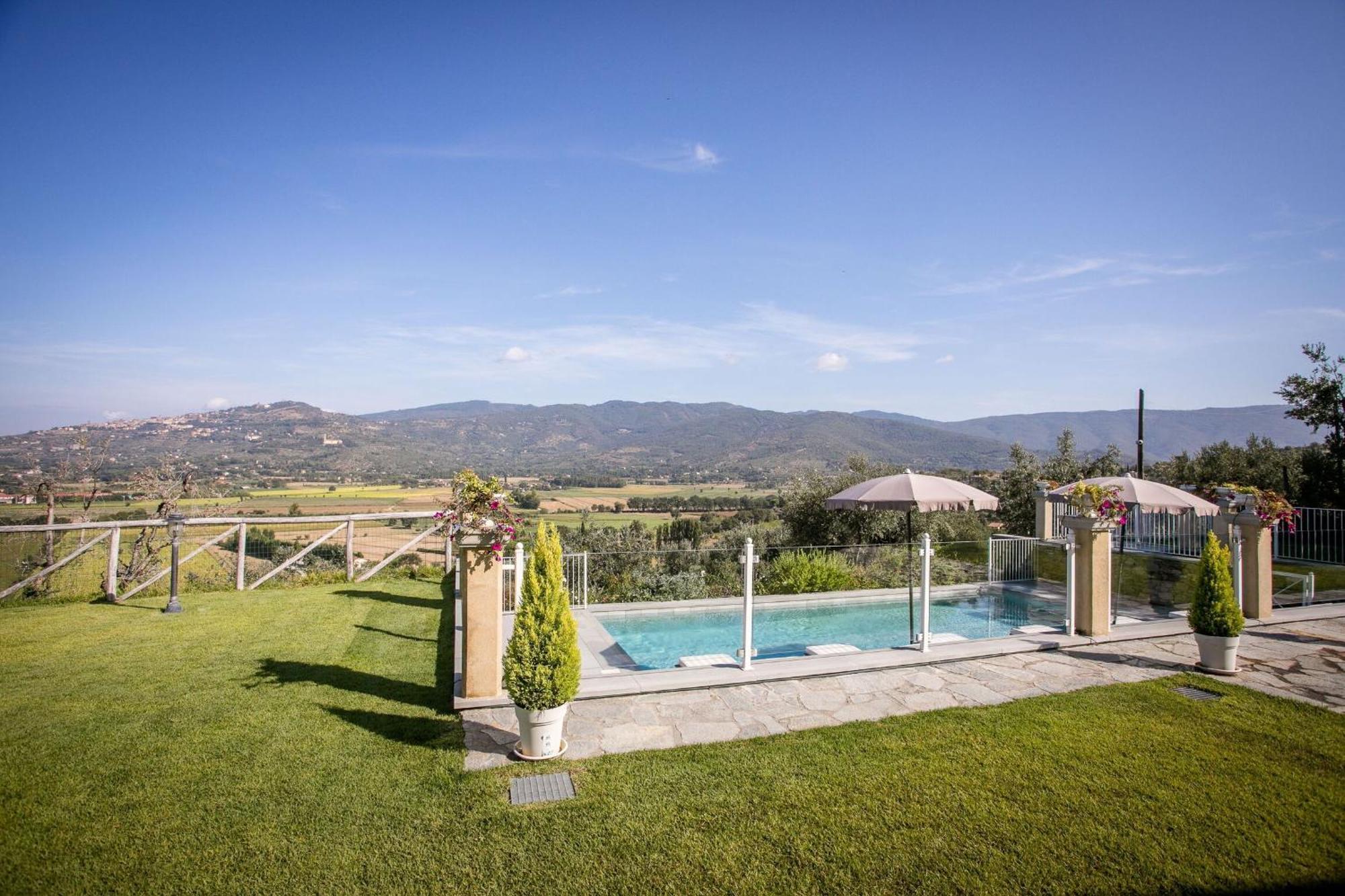 Villa Chiara Cortona Esterno foto