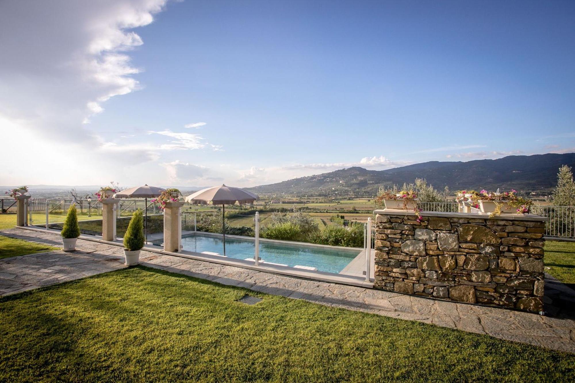 Villa Chiara Cortona Esterno foto