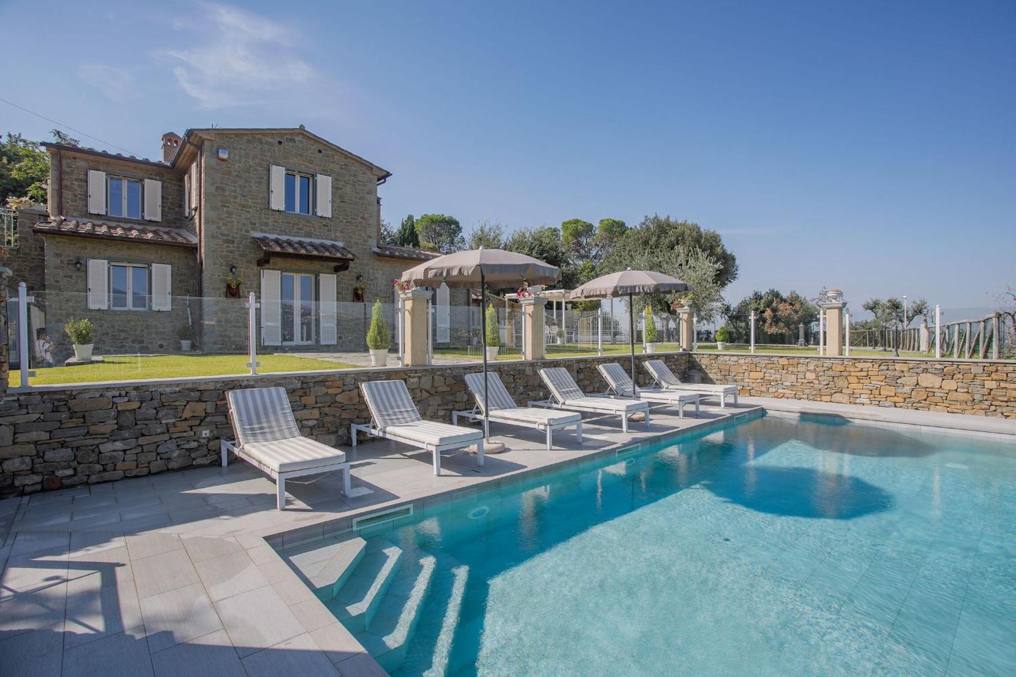 Villa Chiara Cortona Esterno foto