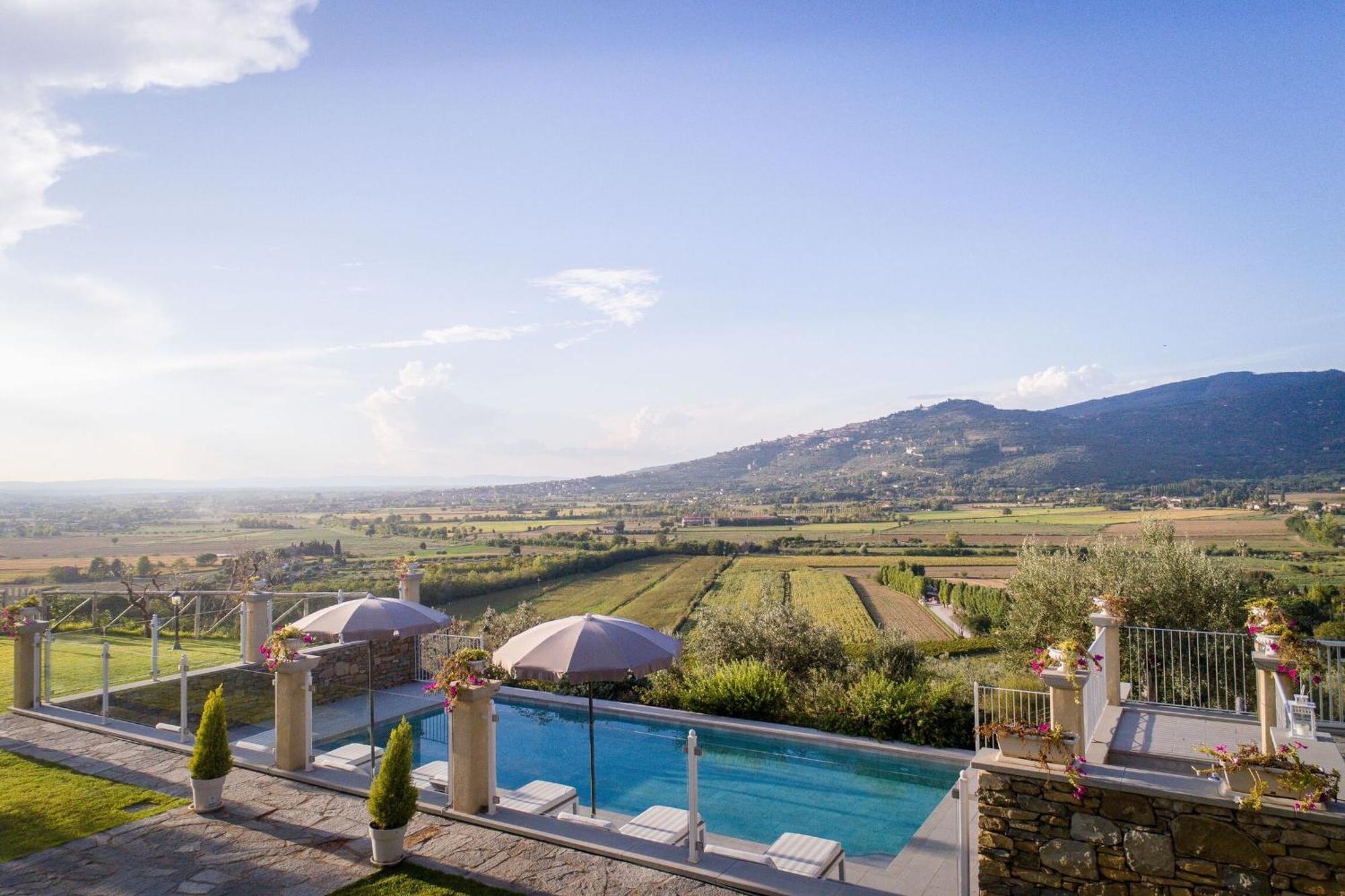 Villa Chiara Cortona Esterno foto