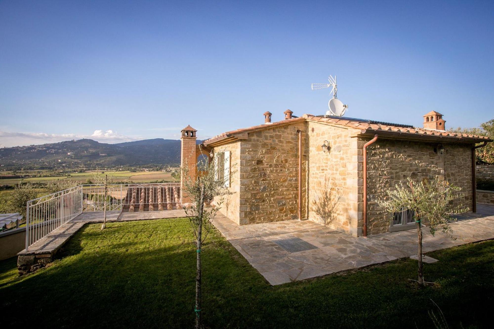 Villa Chiara Cortona Esterno foto