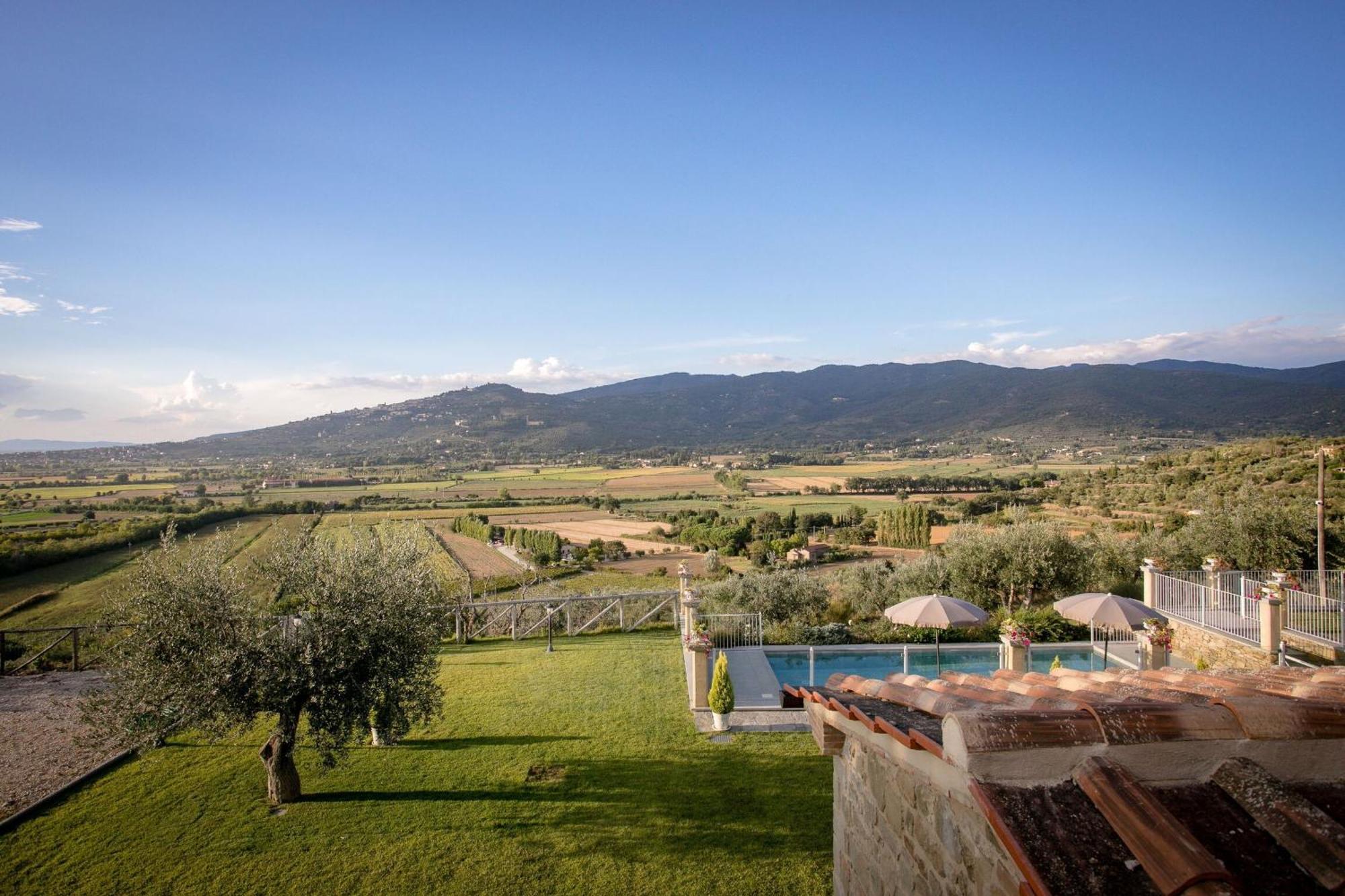Villa Chiara Cortona Esterno foto